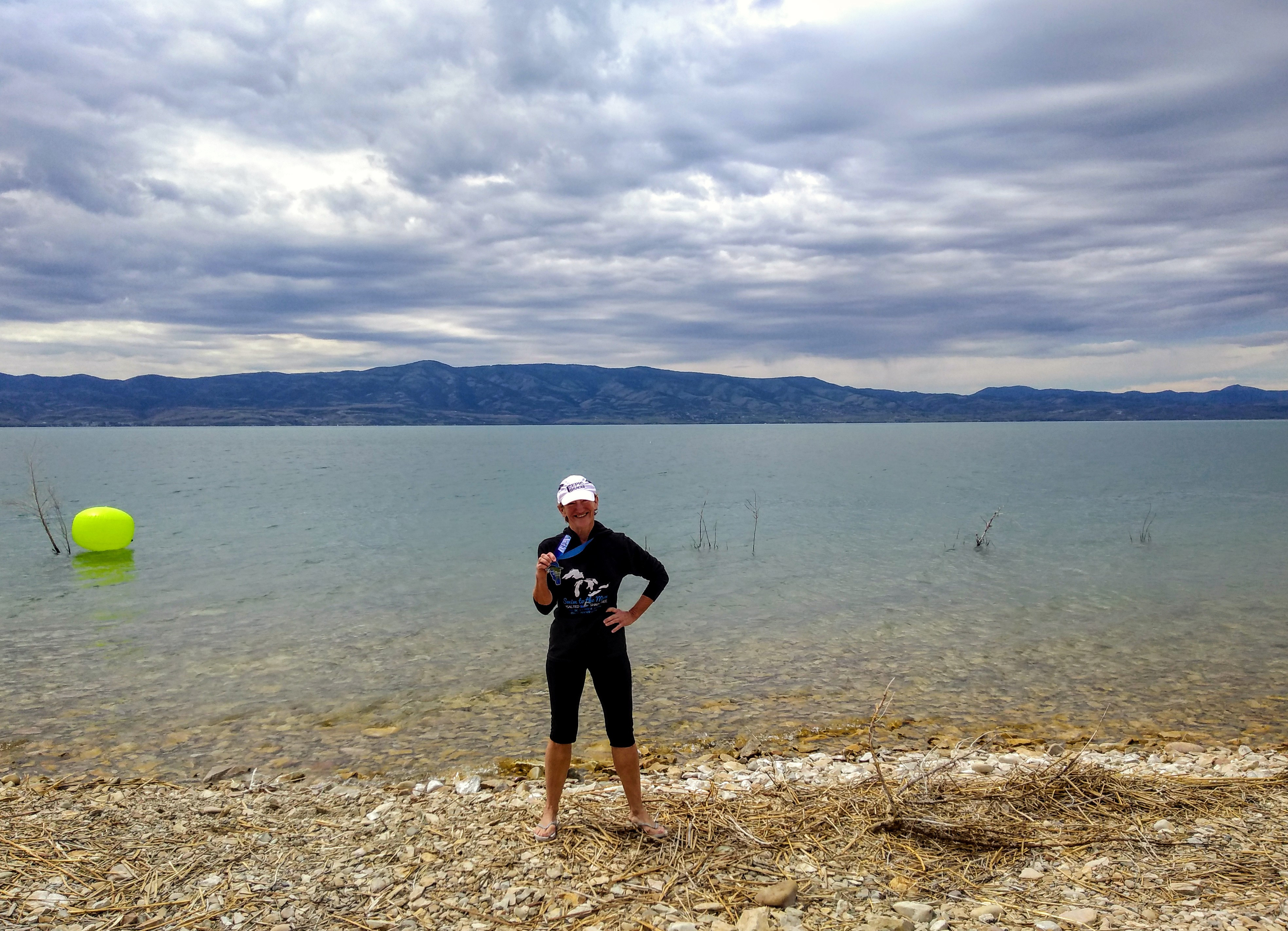 Bear Lake Monster Swim 10k July 13 2019 Kathleen Bober
