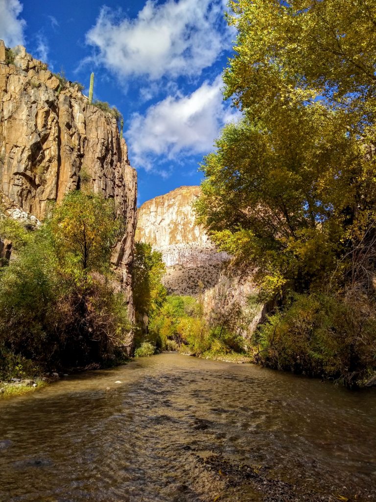 Aravaipa Canyon Arizona December 2019