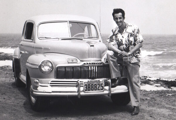 Stan Bober in Hawaii, 1950