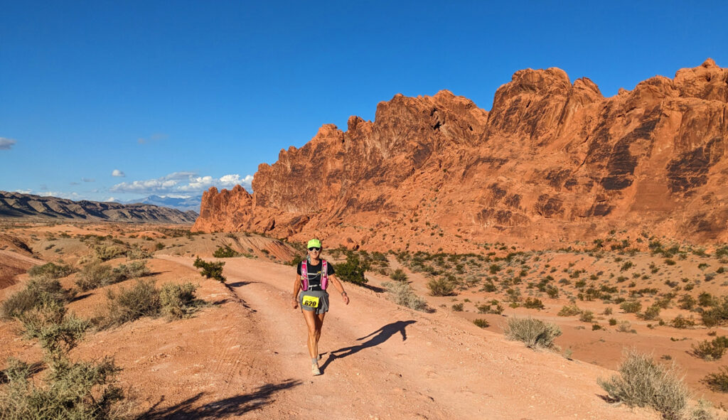 Kathleen Bober at FireFest Ultra 50k