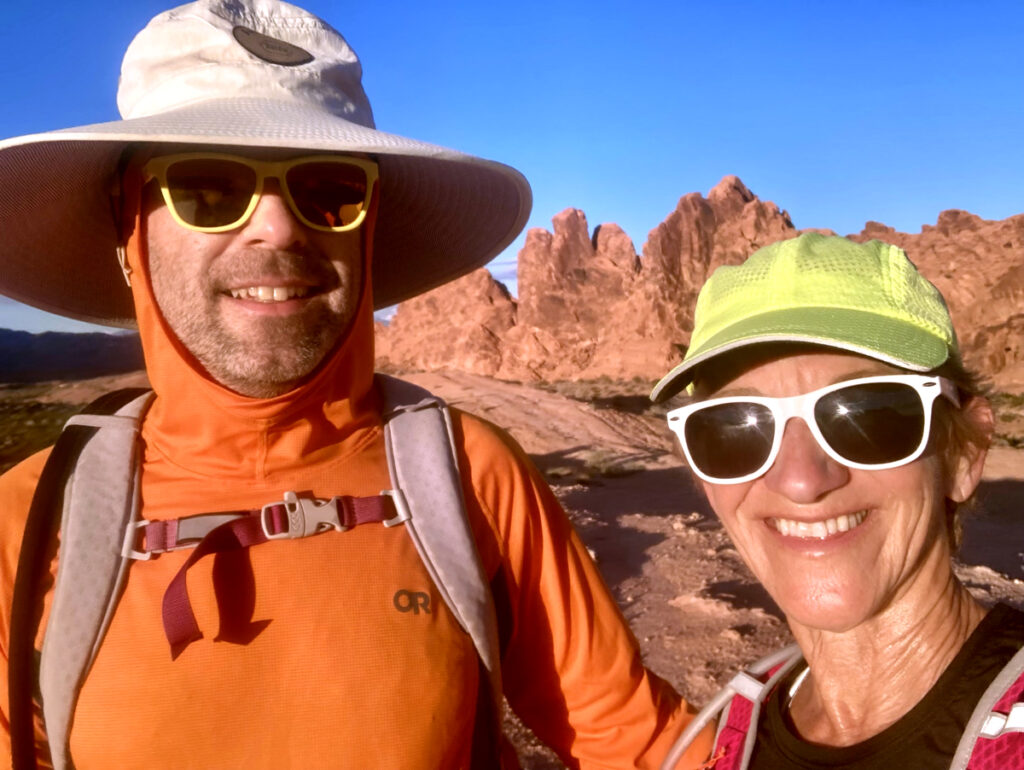 Kathleen Bober & Alastair Laing at FireFest Ultra 50k