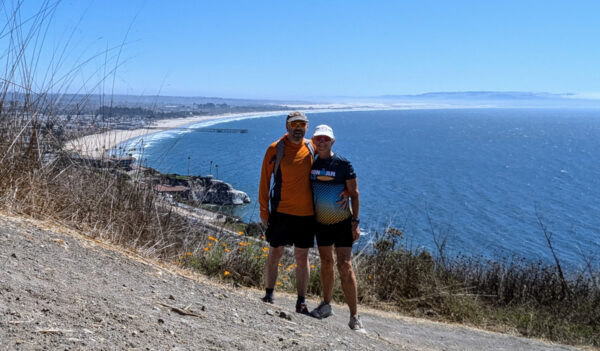 Kathleen Bober and Alastair Laing at Avila Beach California