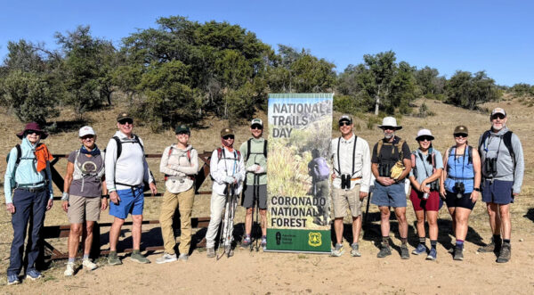 2026 National Trails Day hike on AZT Passage 5